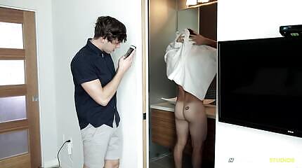 College Boy Gets Rough Bareback Dick 4 Snooping