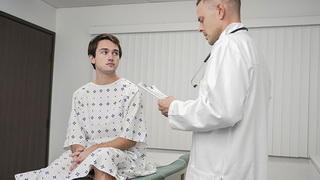 Gay boy vists the doctor to get help with his erection