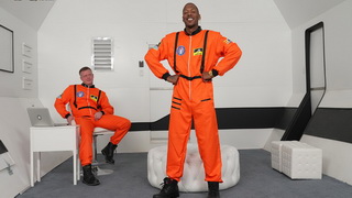 In space, no one can hear you cum!